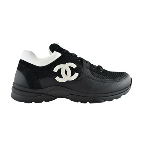 all black womens chanel sneakers|authentic Chanel sneakers.